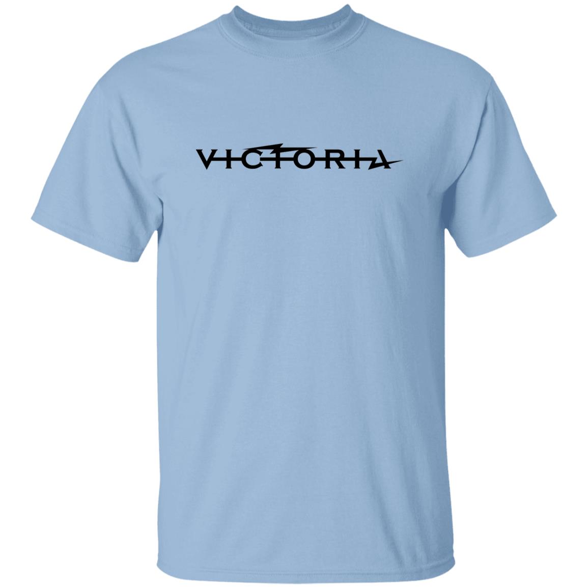 T-Shirt with Black Victoria Logo on Front and Victoria Bug on back ...